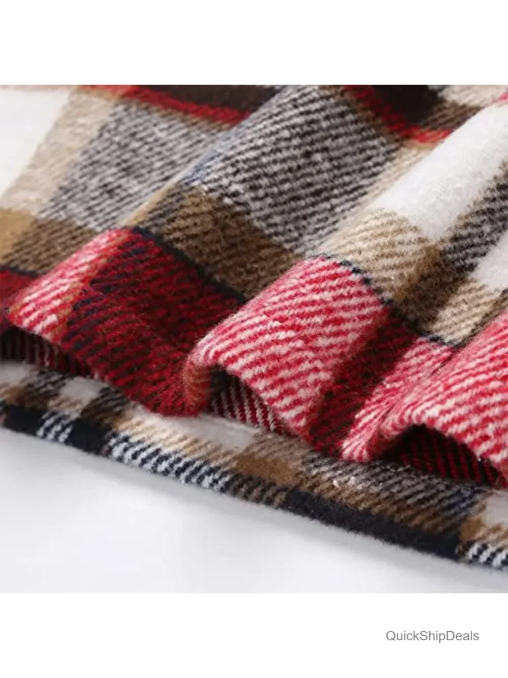 Wool Plaid High Waisted Bodycon Pencil Mini Skirt Fall Winter